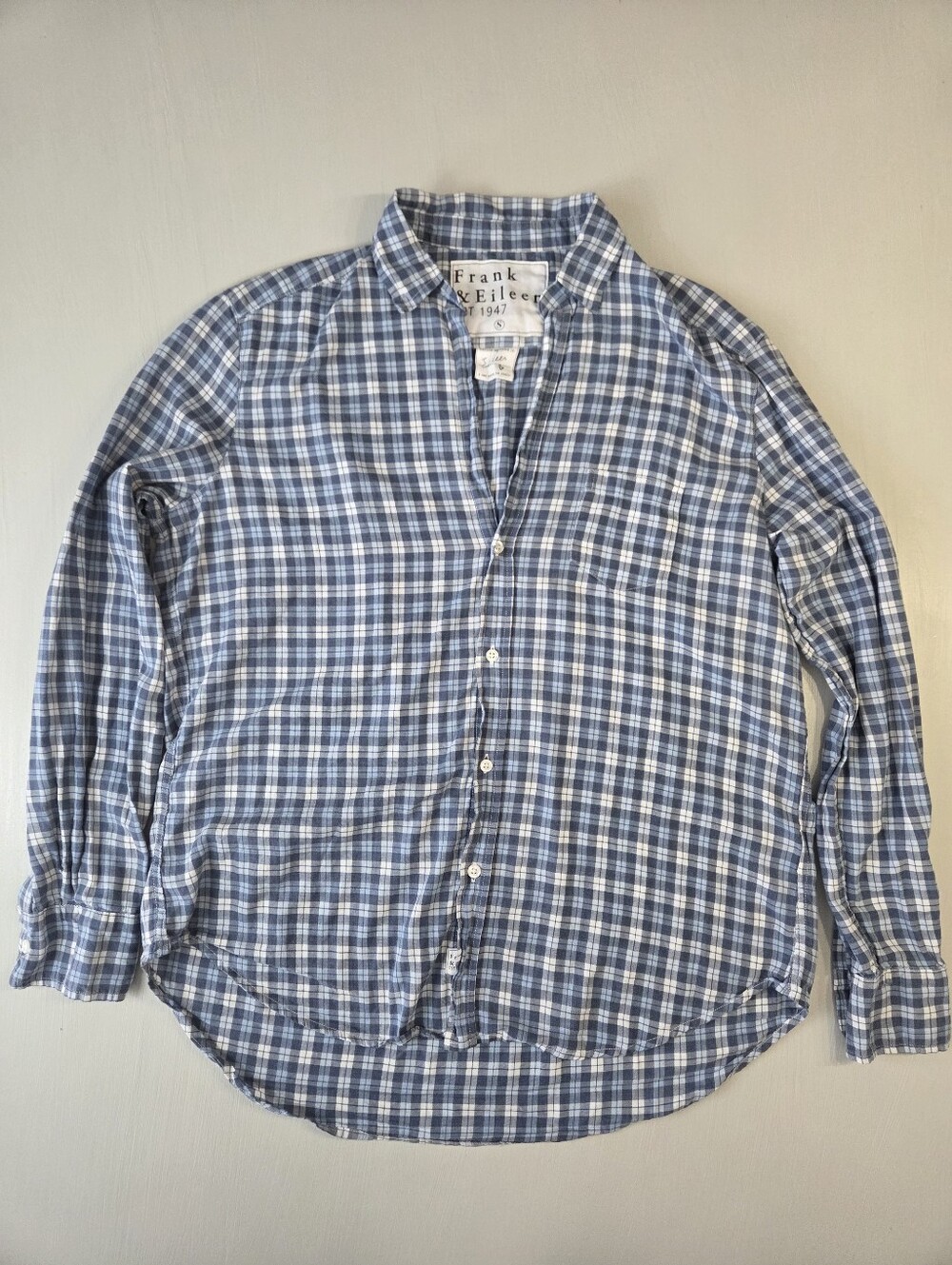 Frank & Eileen Eileen Relaxed Button-Up Shirt Italian Cotton